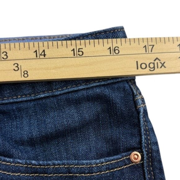 GAP Jeans Real Straight Stretch Size 10 - Picture 4 of 9